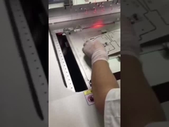 একাকী নীচে কাটা পিসিবি depaneling রাউটার মেশিন