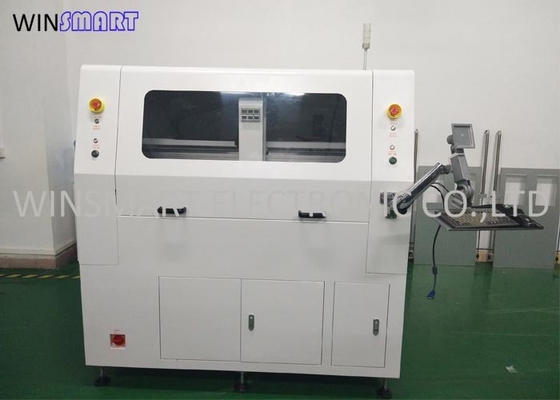 ESD ডুয়াল টেবিল সম্পূর্ণ স্বয়ংক্রিয় CNC মিলিং কাটার PCB রাউটার মেশিন
