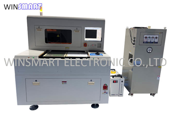 300x300mm 25W ইউভি লেজার পিসিবি ডিপ্যানেলিং মেশিন স্ট্রেস এবং ধুলো কাটা ছাড়া