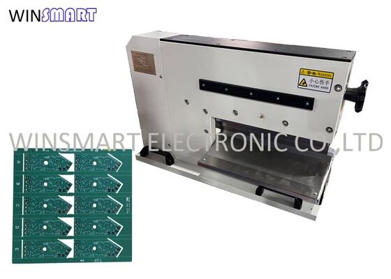 কেনা কম ৩০0u স্ট্রেন অ্যালুমিনিয়াম LED PCB কাটার ৪০০মিমি লিনিয়ার ব্লেড PCB ডিপ্যানেলাইজার online manufacture
