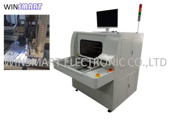 অ্যালুমিনিয়াম PCBA জন্য দুটি স্লাইডিং টেবিল PCB ডিপ্যানেলিং রাউটার মেশিন