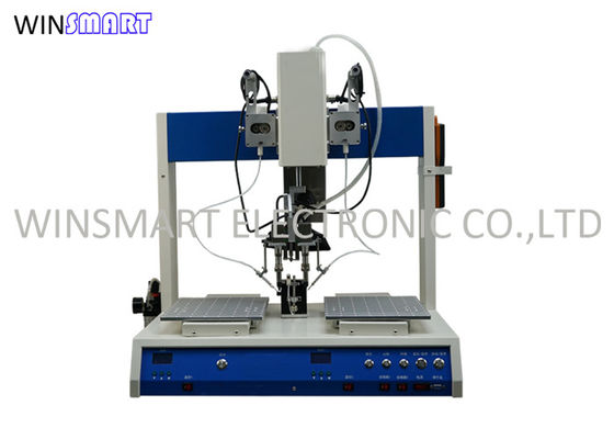 50Hz 60Hz রোবোটিক সোল্ডারিং মেশিন, ডেস্কটপ সোল্ডারিং রোবট দ্বৈত হেড