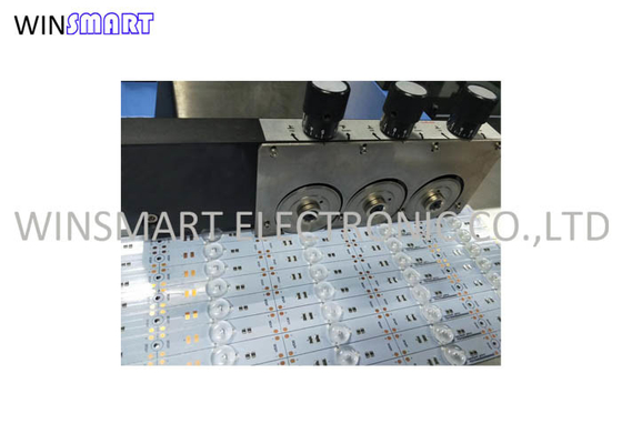 3 জোড়া সার্কুলার ব্লেড LED PCB কাটিং মেশিন 110V PCB বিভাজক মেশিন