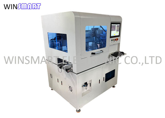 অ্যাডজাস্টেবল ফিডিং কনভেয়ার ইনলাইন PCB ডিপ্যানেলিং মেশিন মাল্টি ফাংশন