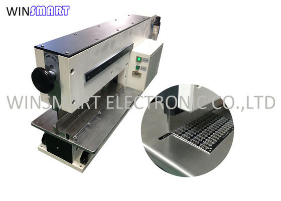 ভালো দাম 0.4MPa পিসিবি পৃথক যন্ত্র মেশিন 0.4 মিমি পাদদেশীয় গতি নিয়ন্ত্রণের সাথে বেধ অনলাইন